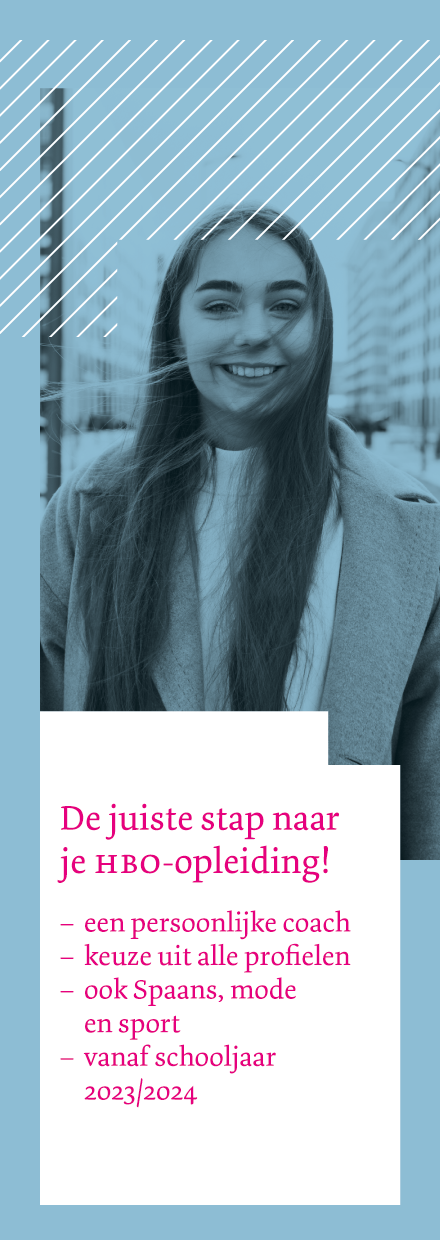 De Havo Rotterdam Banner Blauw